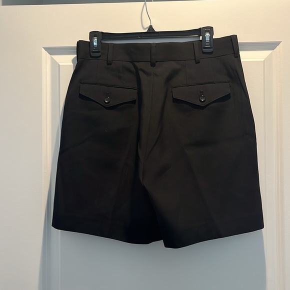 NWT- Junya Watanabe wool dress shorts - black - sz large - made in Japan - Picture 2 of 5